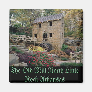 Gamla Mill North Little Sten Arkansas Magnet