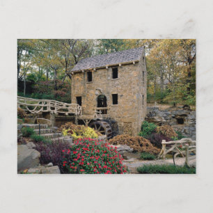 Gamla Mill North Little Sten Arkansas Vykort