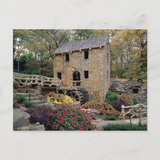 Gamla Mill North Little Sten Arkansas Vykort