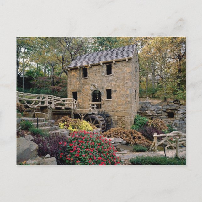 Gamla Mill North Little Sten Arkansas Vykort (Framsida)