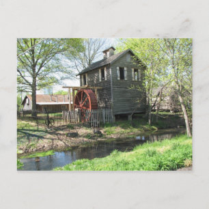 Gamla Mill och Bäck Vykort