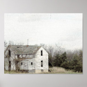 Gamla Missouri House Poster