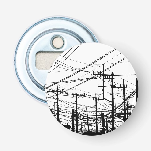 Gamla Mobila och kraftfulla Linjer Flasköppnare (Framsidan)