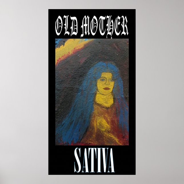 GAMLA MODER SATIVA POSTER (Framsidan)
