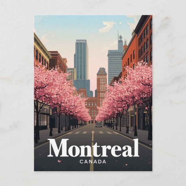 Gamla Montréal Stadshus Second Empire Vykort (Framsida)
