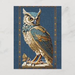 Gamla Mosaic Uggla. Vykort