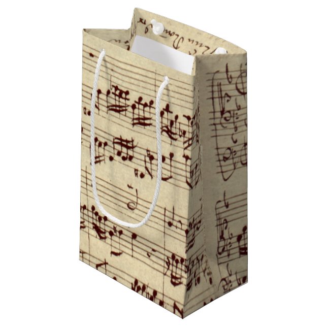 Gamla Musik noter - Bach Music Lakan (Framsidan Vinklad)