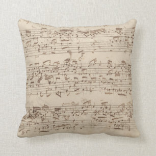 Gamla Musik noter - Bach Music Lakan Kudde