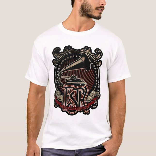Gamla musikinstrument t shirt (Framsida)