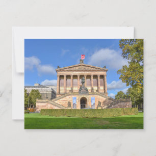 Gamla nationalgalleriet, Berlin, Tyskland Vykort