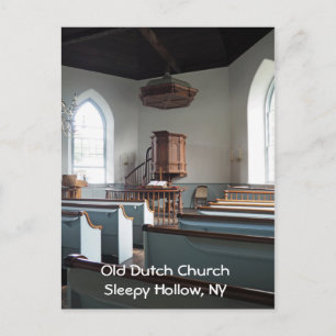 Gamla nederländska kyrkan i Sömnig Hollow, New Yor Vykort