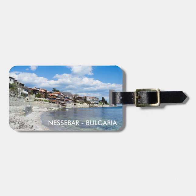 Gamla Nessebar. Bulgarien Bagagebricka (Horisontell Framsida)