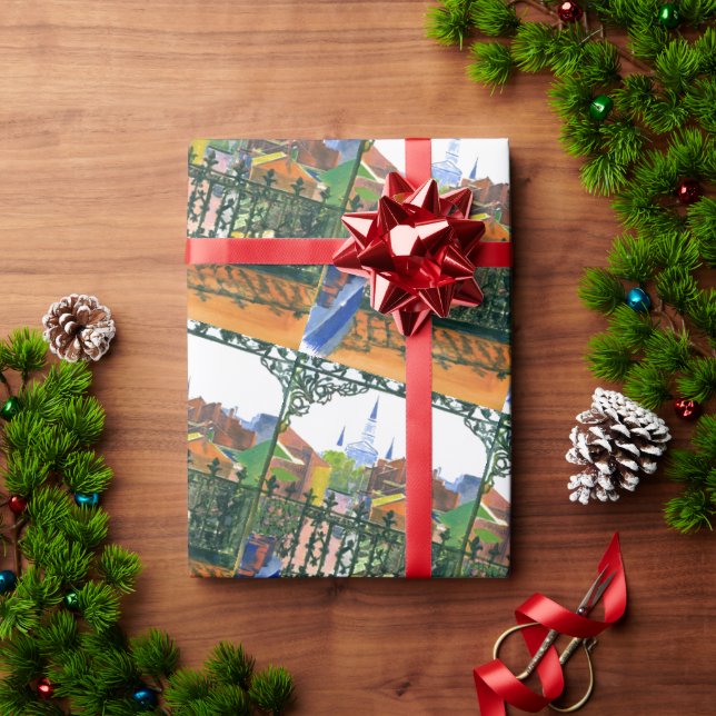 Gamla New Orleans Presentpapper (Julgåva)