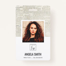 GAMLA NEWSPAPER STRUKTUR ANSTÄLLD PHOTO BARCODE NA