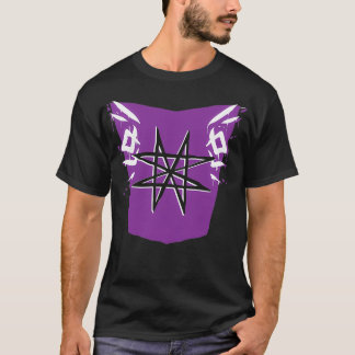 Gamla nordiska skandinaviska vikningar brev alfabe t shirt