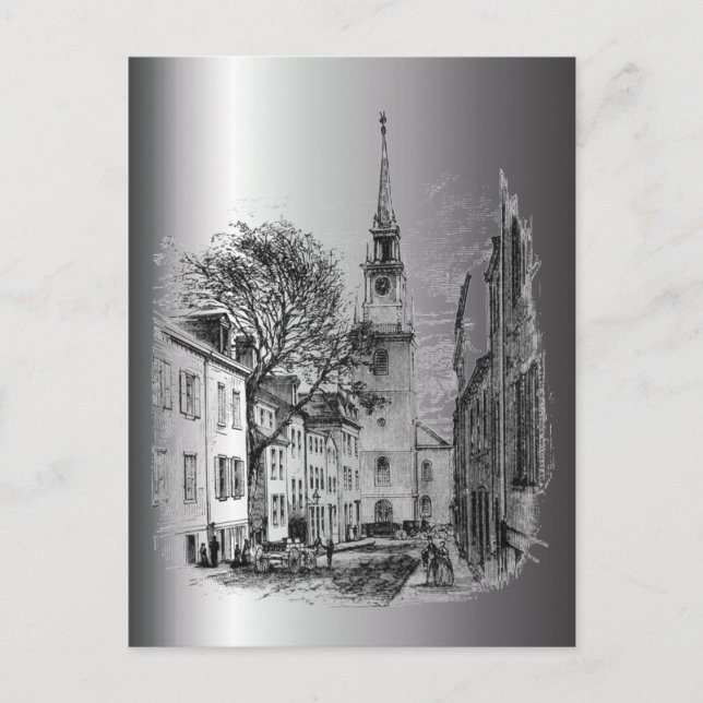 Gamla Nordkyrkan Vykort (Framsida)