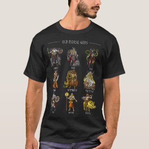 Gamla Norse Mythology Gods Nordic Scandinavian Vik T Shirt