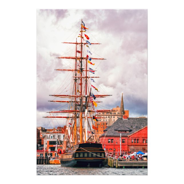 Gamla nya England Fototryck (Framsidan)