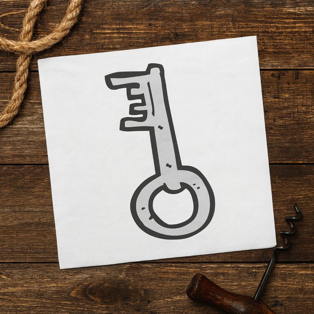 Gamla Nyckel Pappersservett (Skapare uppladdad)