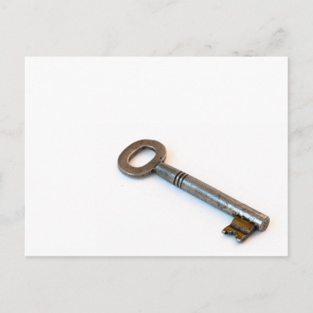 Gamla nyckel vykort (Framsida)