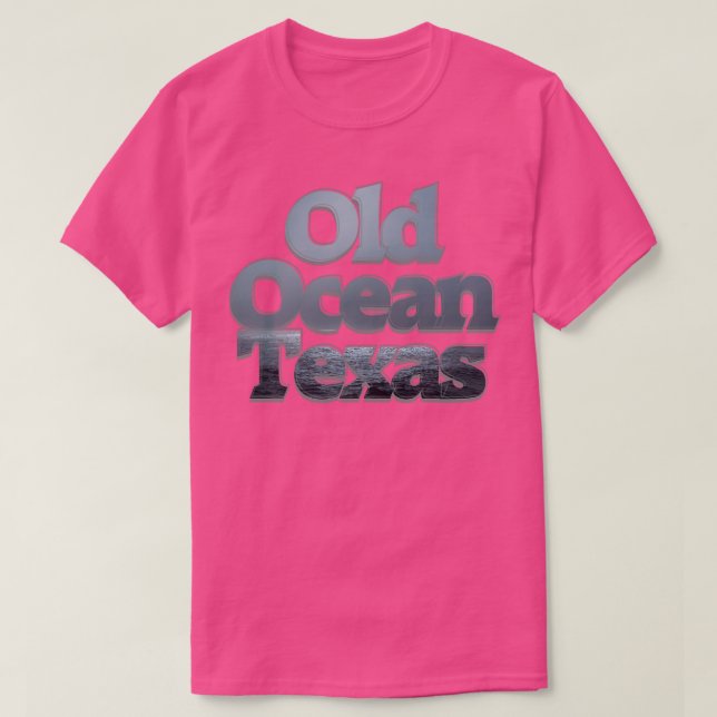 Gamla Ocean Texas T Shirt (Design framsida)
