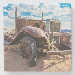 Gamla och övergivna bilar nr 3 i Solitaire, Namibi Stenunderlägg