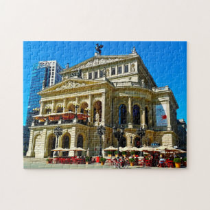 Gamla operasamet Frankfurt Tyskland. Pussel