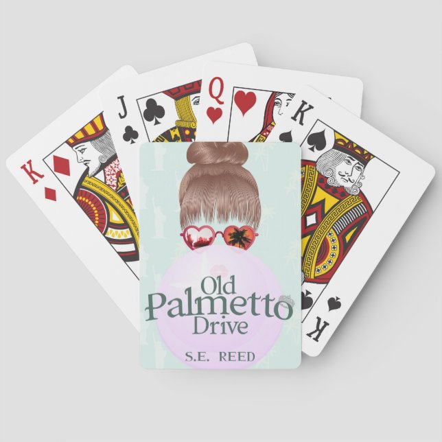 Gamla Palmette Drive Casinokort (Baksidan)