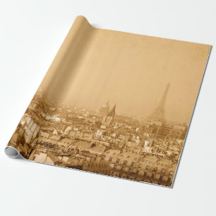 Gamla paris franceparis, åldras, gammal, och presentpapper