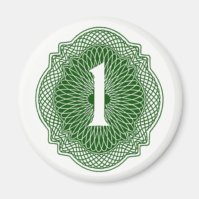 Gamla pengar magnet (Framsidan)