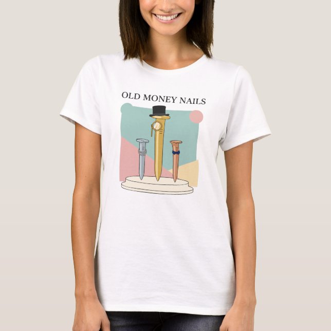 Gamla Pengar Naglar T Shirt (Framsida)