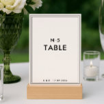 Gamla pengar | Tyst Luxury Bröllop bordsnummer-kor Bordsnummer<br><div class="desc">Gamla pengar | Tyst Luxury Bröllop bordsnummer-kort</div>