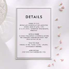 Gamla pengar | Tyst Luxury bröllop-kort Spara Datumet