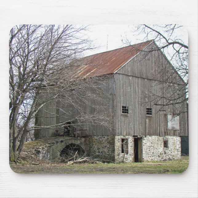 Gamla Pennsylvania Bank Barn Musmatta (Framsidan)