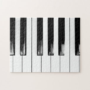 Gamla Piano Nycklar Funny Coola Pussel
