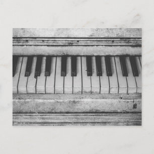 Gamla piano vykort