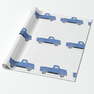 Gamla Pickupa Lastbil Presentpapper