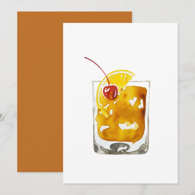 Gamla planerade inbjudningar (Fram/baksida)