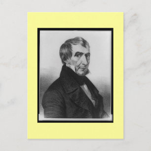 Gamla porträtt, William Henry Harrison Vykort