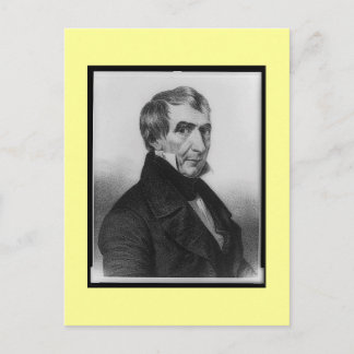 Gamla porträtt, William Henry Harrison Vykort