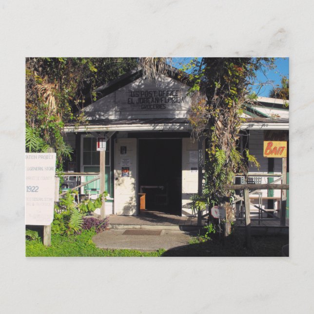 Gamla posthuset vykort (Framsida)