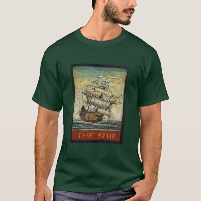 Gamla Pubskyltar, Fartyget T Shirt (Framsida)