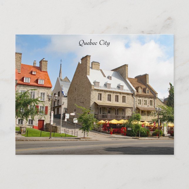 Gamla Québec City, Fotografering Vykort (Framsida)