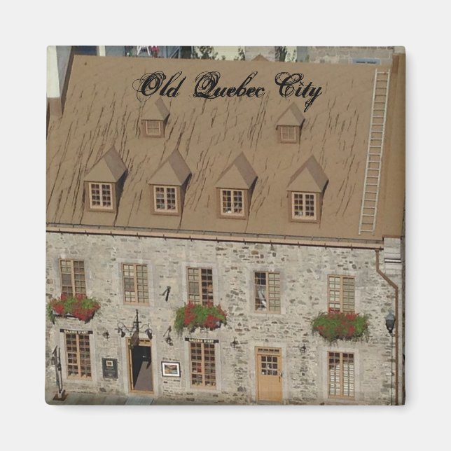 Gamla Quebec City Magnet (Framsidan)
