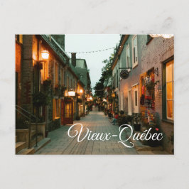 Gamla Quebec, Kanada Vykort