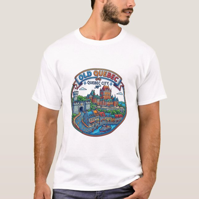 GAMLA QUÉBEC T SHIRT (Framsida)