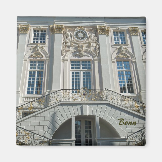 Gamla rådhuset i Bonn Magnet (Framsidan)