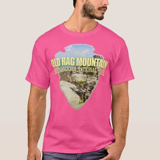 Gamla Rag-berget (Arrowhad) T Shirt (Framsida)