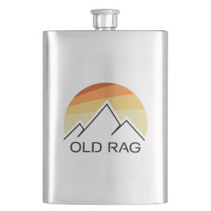 Gamla Rag Mountain Retro Fickplunta