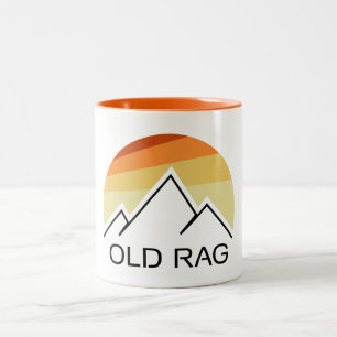 Gamla Rag Mountain Retro Två-Tonad Mugg